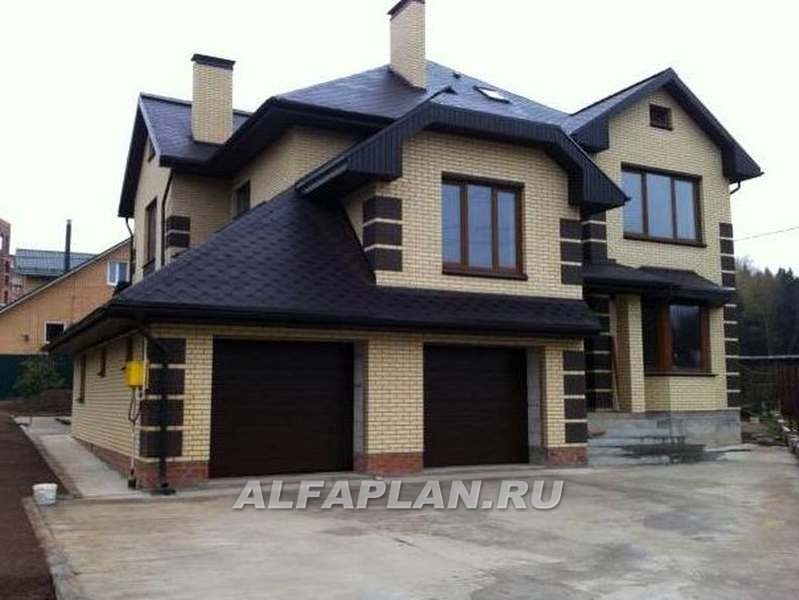 Строительство дома по проекту 93A - фото №1