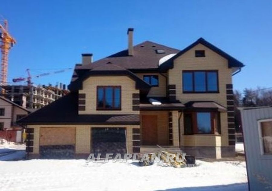 Строительство дома по проекту 93A - фото №5