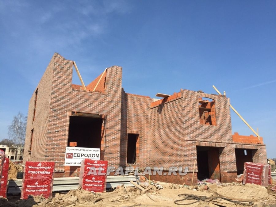 Строительство дома по проекту 93A - фото №18