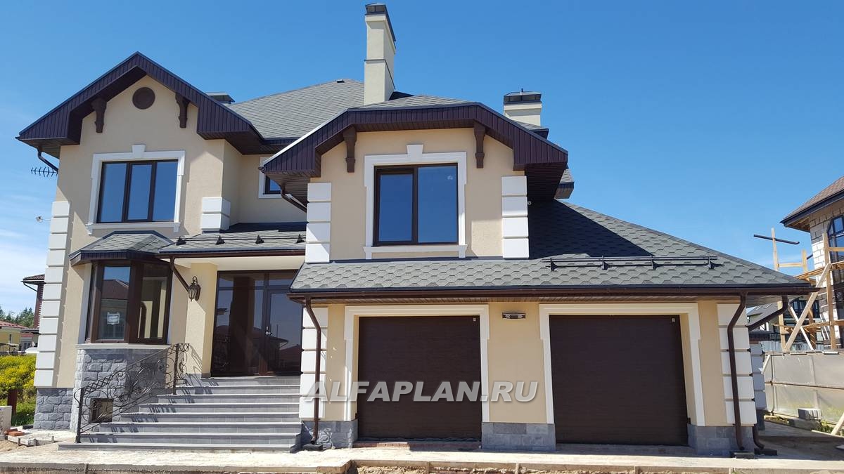 Строительство дома по проекту 93AC - фото №1