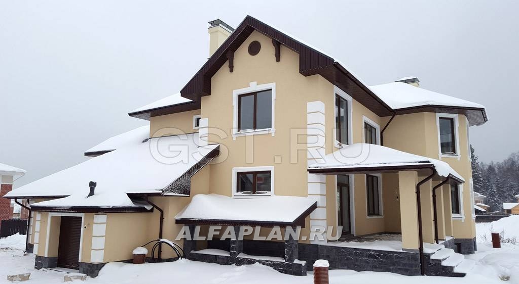 Строительство дома по проекту 93AC - фото №8