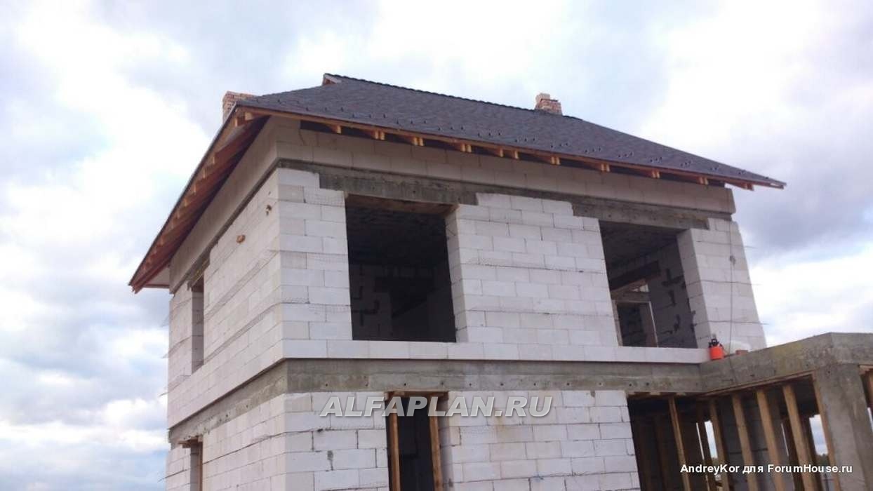 Строительство дома по проекту 95A - фото №10