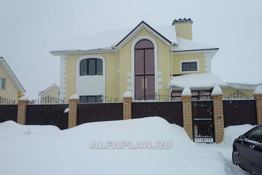 Строительство дома по проекту 95A - фото №9