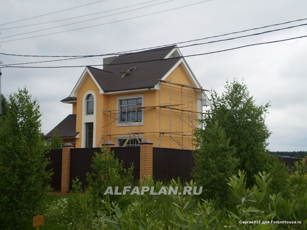 Строительство дома по проекту 95A - фото №3