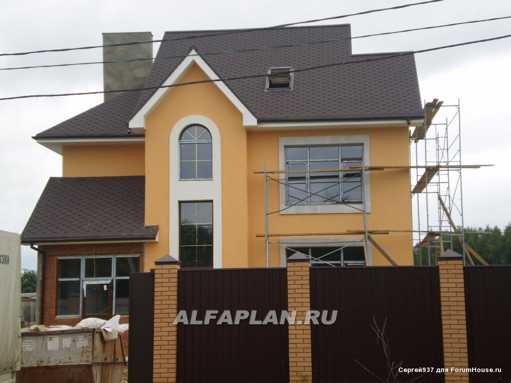 Строительство дома по проекту 95A - фото №4