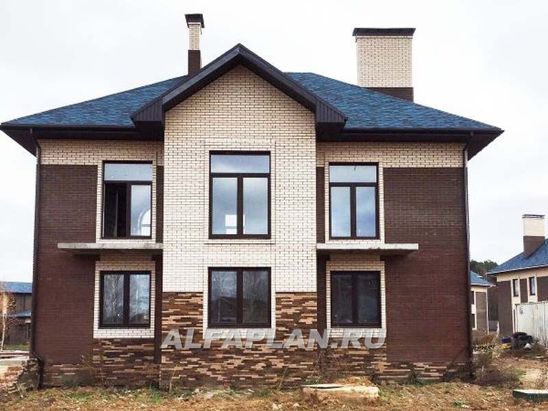 Строительство дома по проекту 96A - фото №5