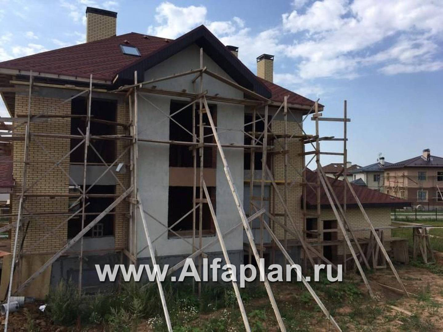 Строительство дома по проекту 96AC - фото №5