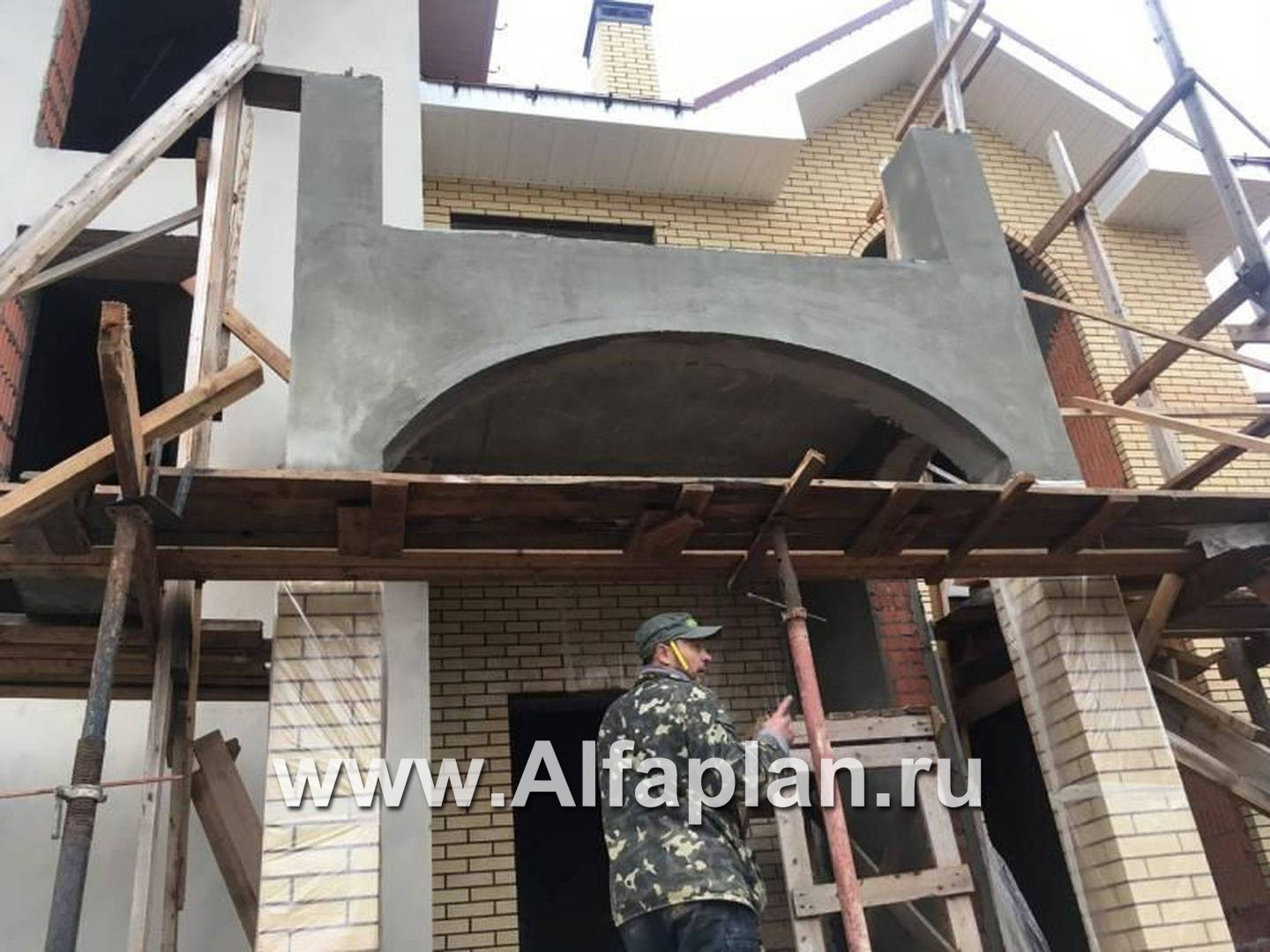 Строительство дома по проекту 96AC - фото №7