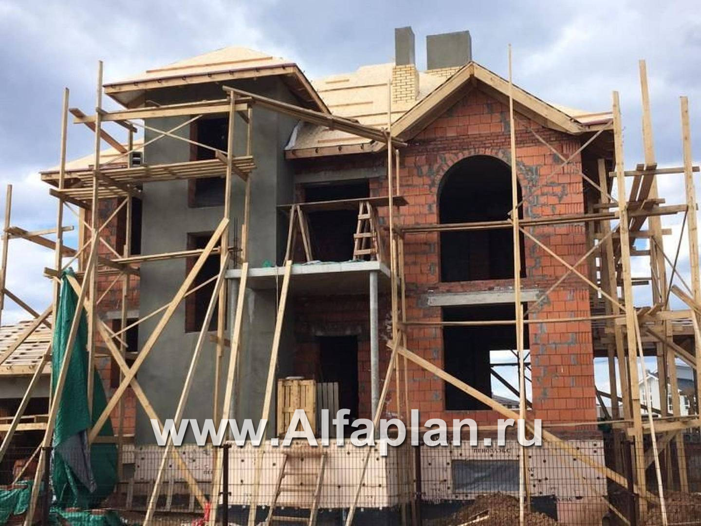 Строительство дома по проекту 96AC - фото №11