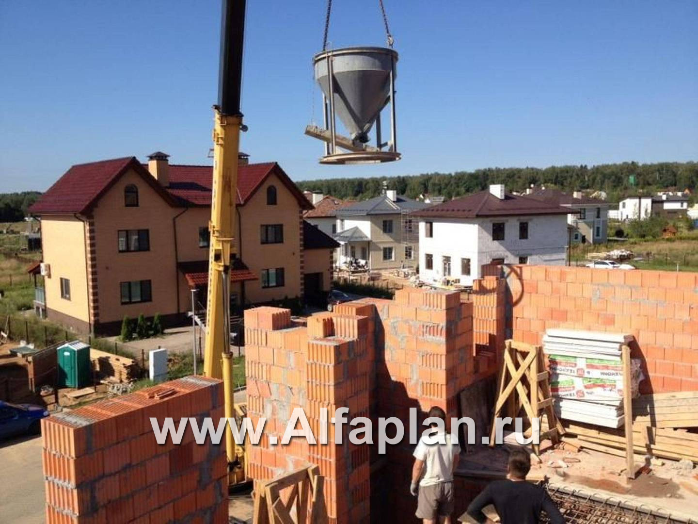 Строительство дома по проекту 96AC - фото №22