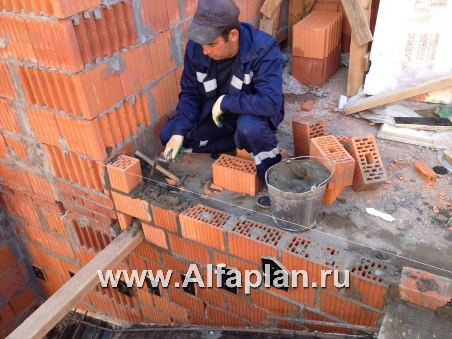 Строительство дома по проекту 96AC - фото №25