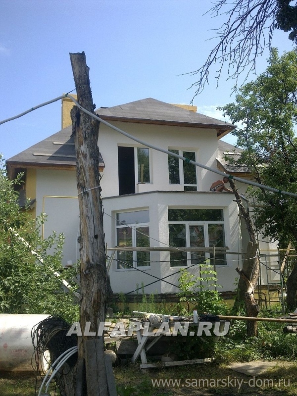 Строительство дома по проекту 43A - фото №8