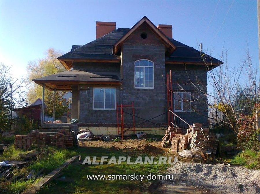 Строительство дома по проекту 43A - фото №13