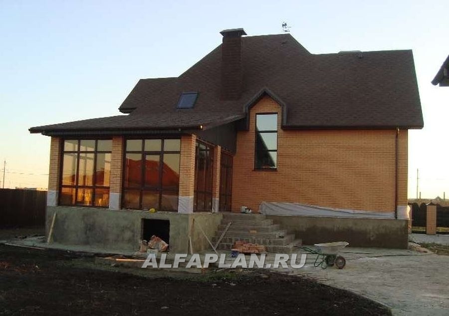 Строительство дома по проекту 46A - фото №5