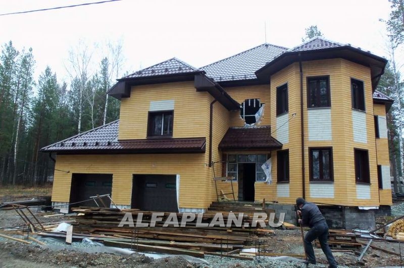 Строительство дома по проекту 49A - фото №14