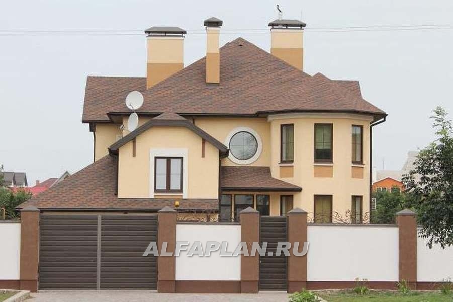 Строительство дома по проекту 49B - фото №1