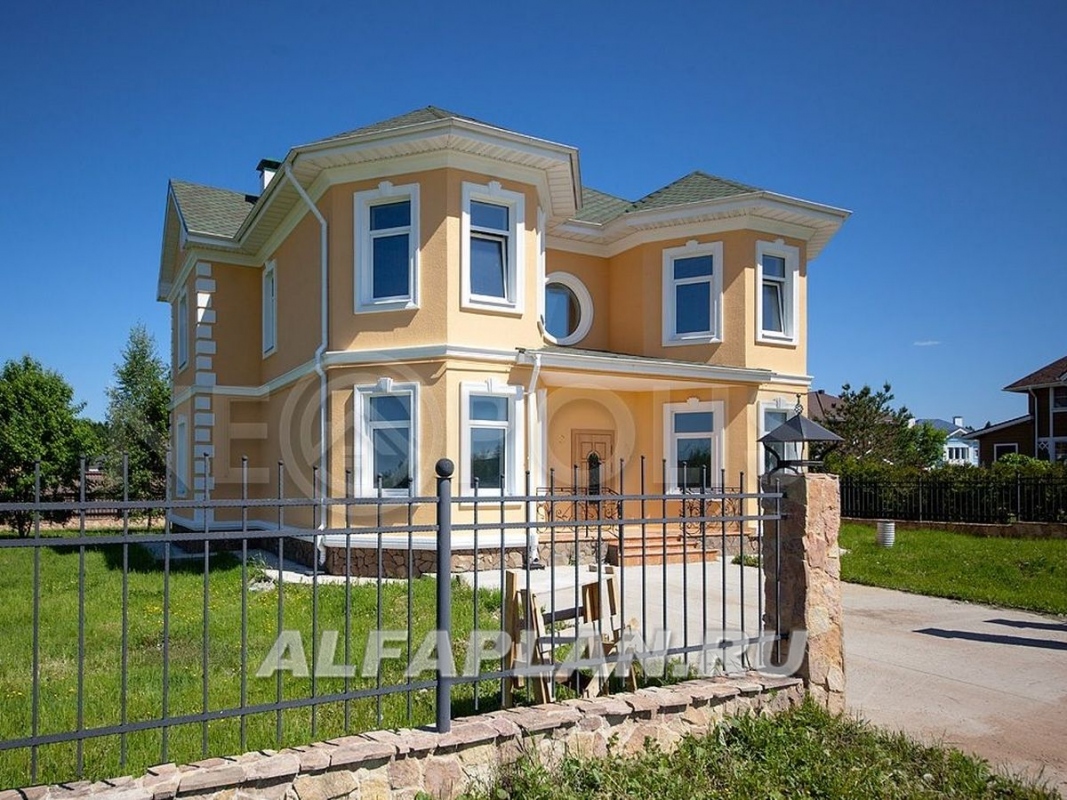 Строительство дома по проекту 49E - фото №4