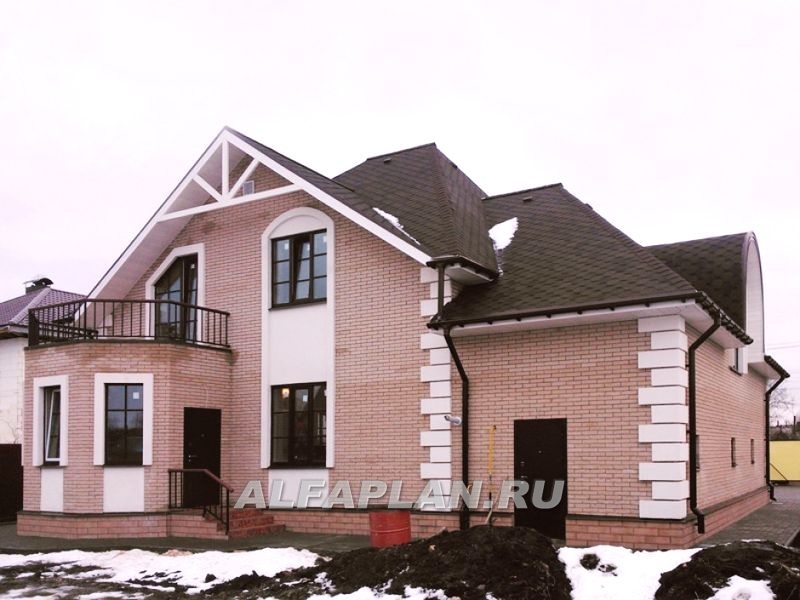 Строительство дома по проекту 50B - фото №5