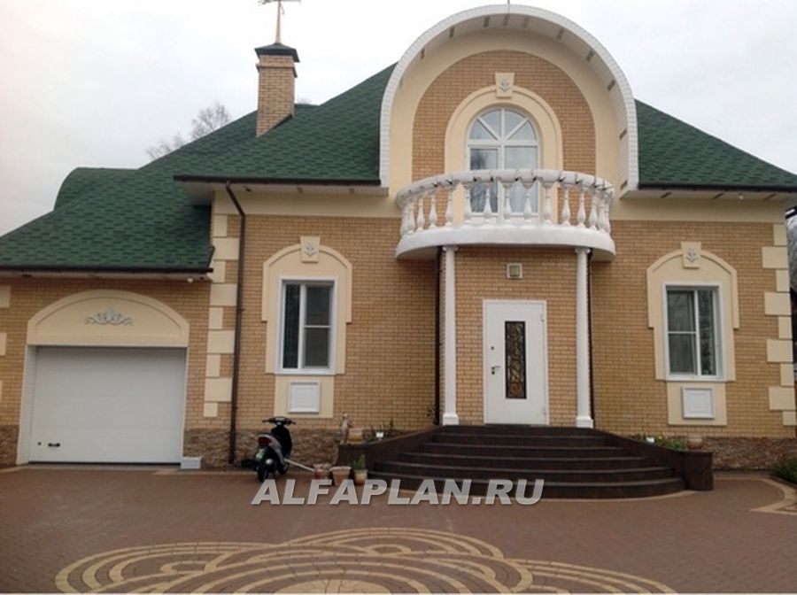 Строительство дома по проекту 50B - фото №1