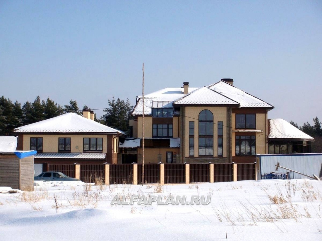 Строительство дома по проекту 58A - фото №3