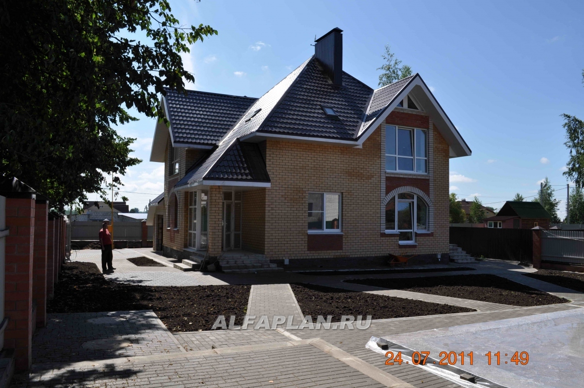 Строительство дома по проекту 59E - фото №2