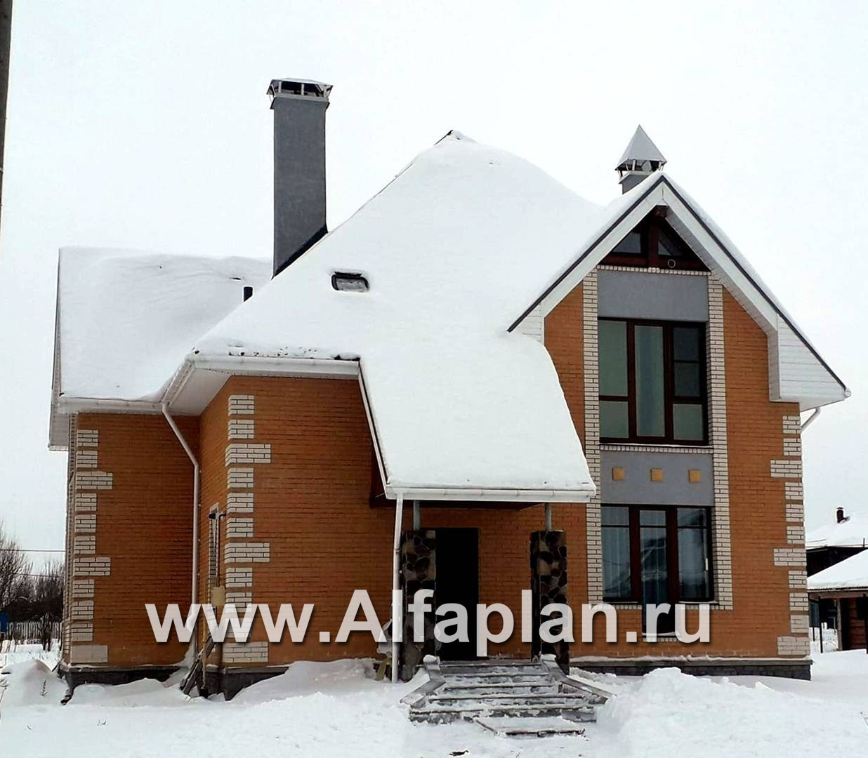 Строительство дома по проекту 61A - фото №4