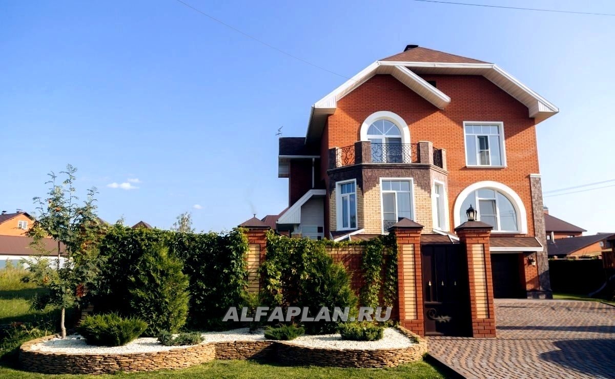 Строительство дома по проекту 70A - фото №1