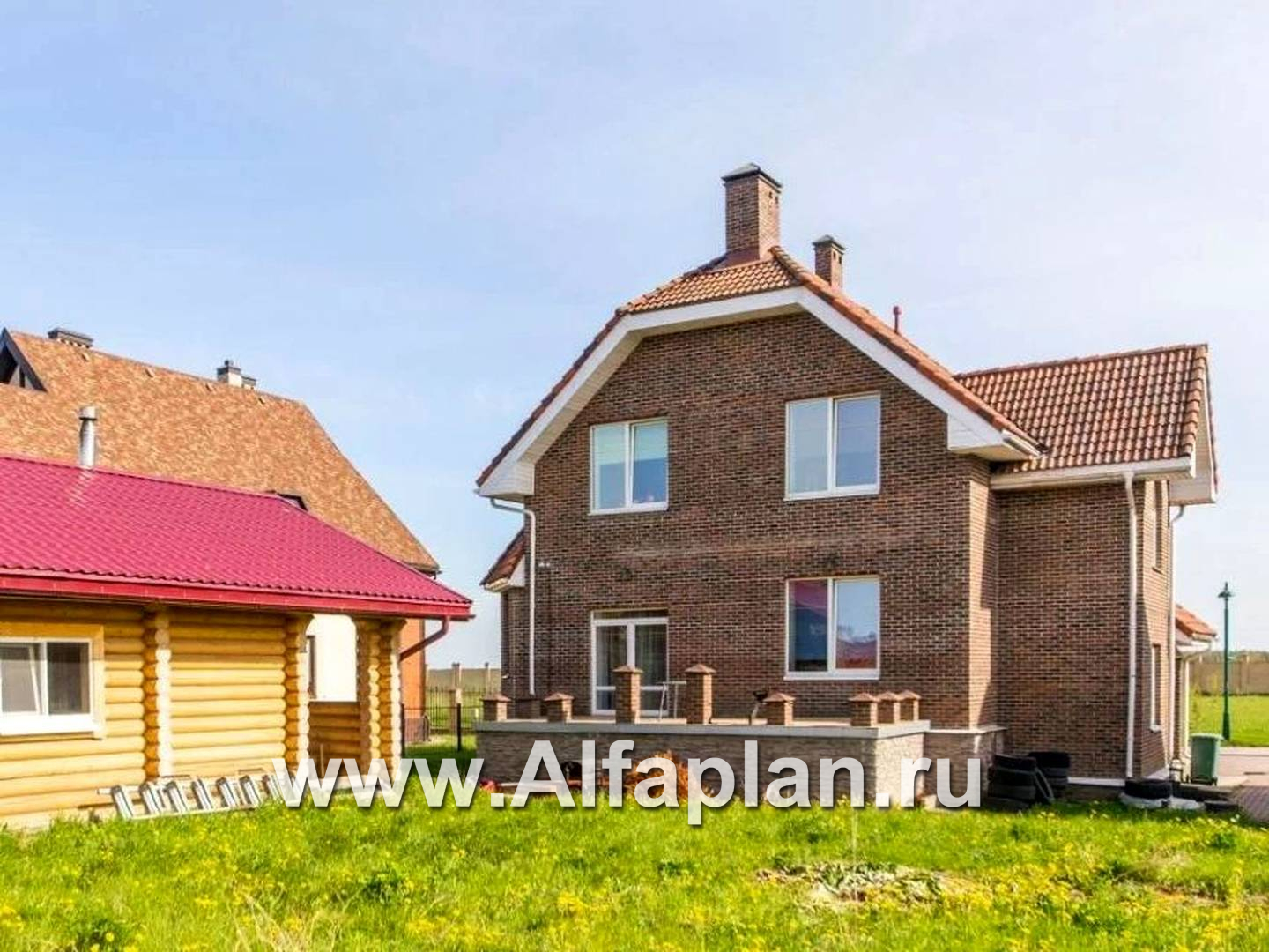 Строительство дома по проекту 70B - фото №7