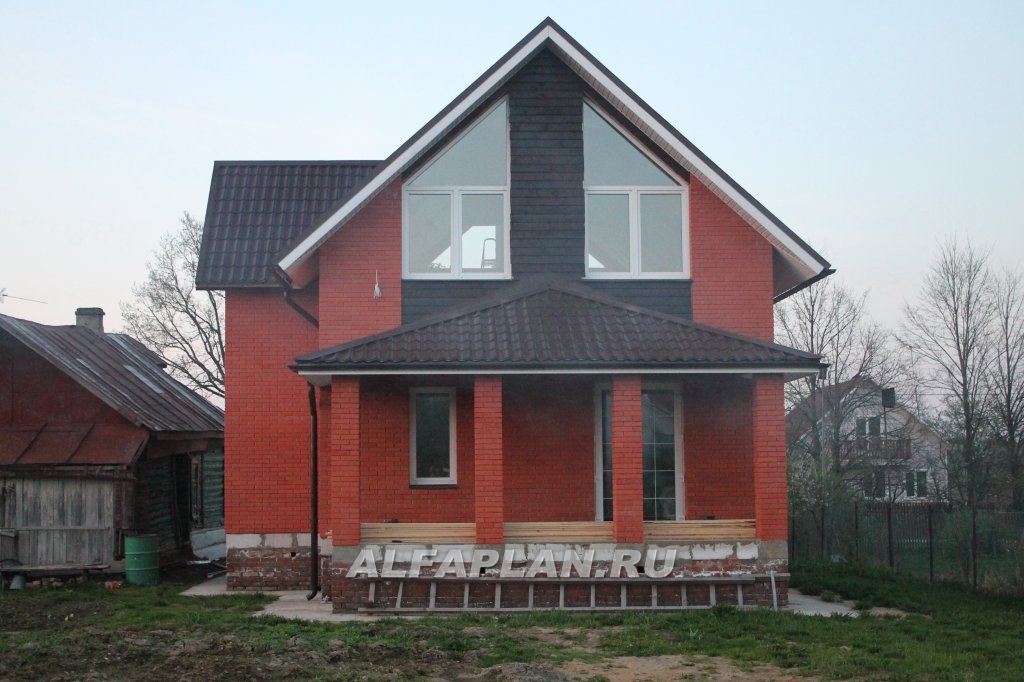 Строительство дома по проекту 71B - фото №2