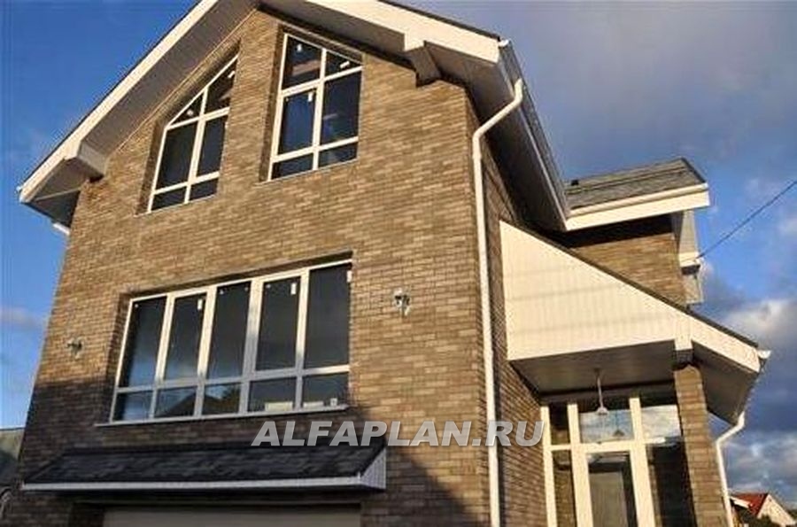 Строительство дома по проекту 72E - фото №2