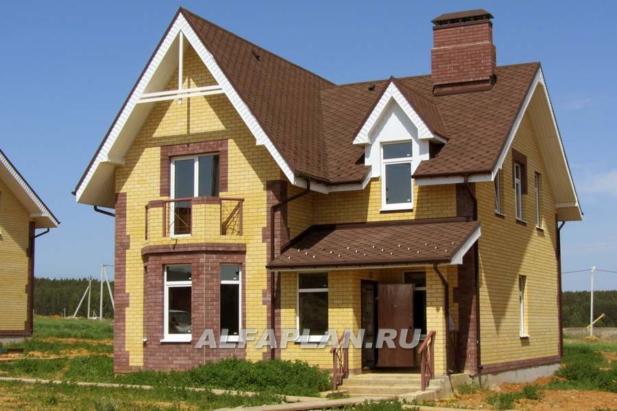 Строительство дома по проекту 73B - фото №3