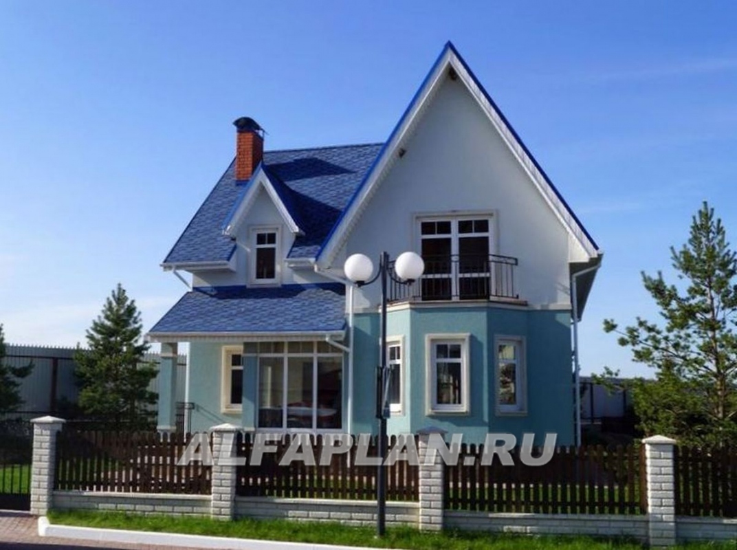 Строительство дома по проекту 73B - фото №1