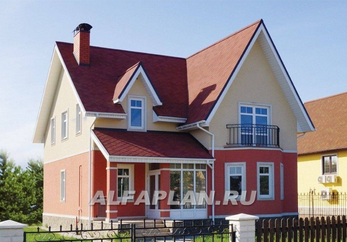 Строительство дома по проекту 73A - фото №4