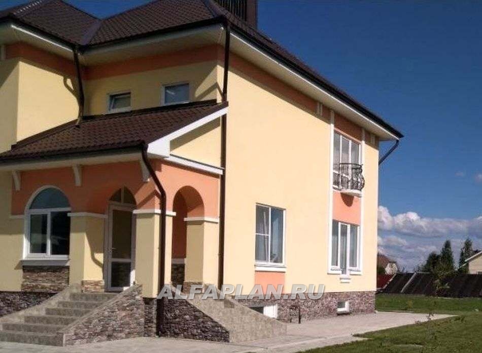 Строительство дома по проекту 76A - фото №5