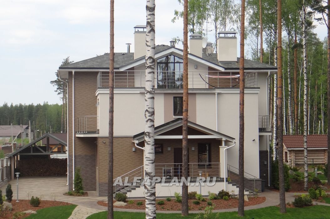 Строительство дома по проекту 77A - фото №5