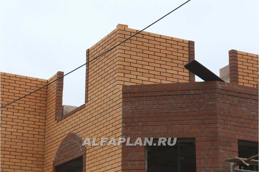 Строительство дома по проекту 78A - фото №2