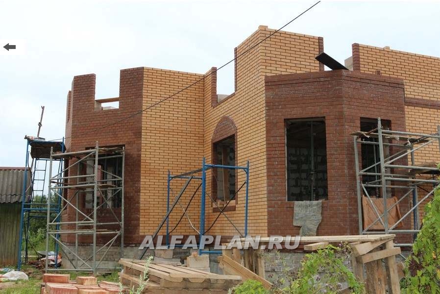 Строительство дома по проекту 78A - фото №3