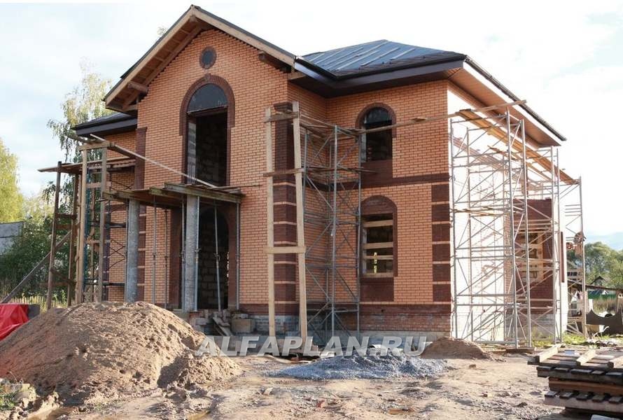 Строительство дома по проекту 78A - фото №14