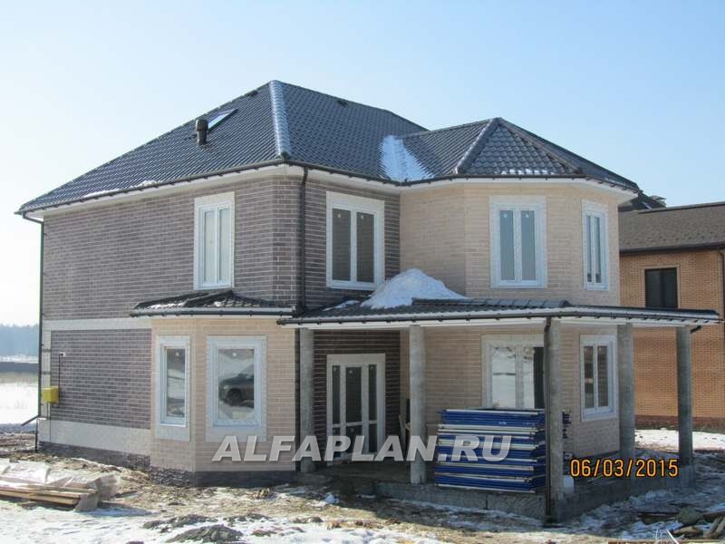 Строительство дома по проекту 78A - фото №14