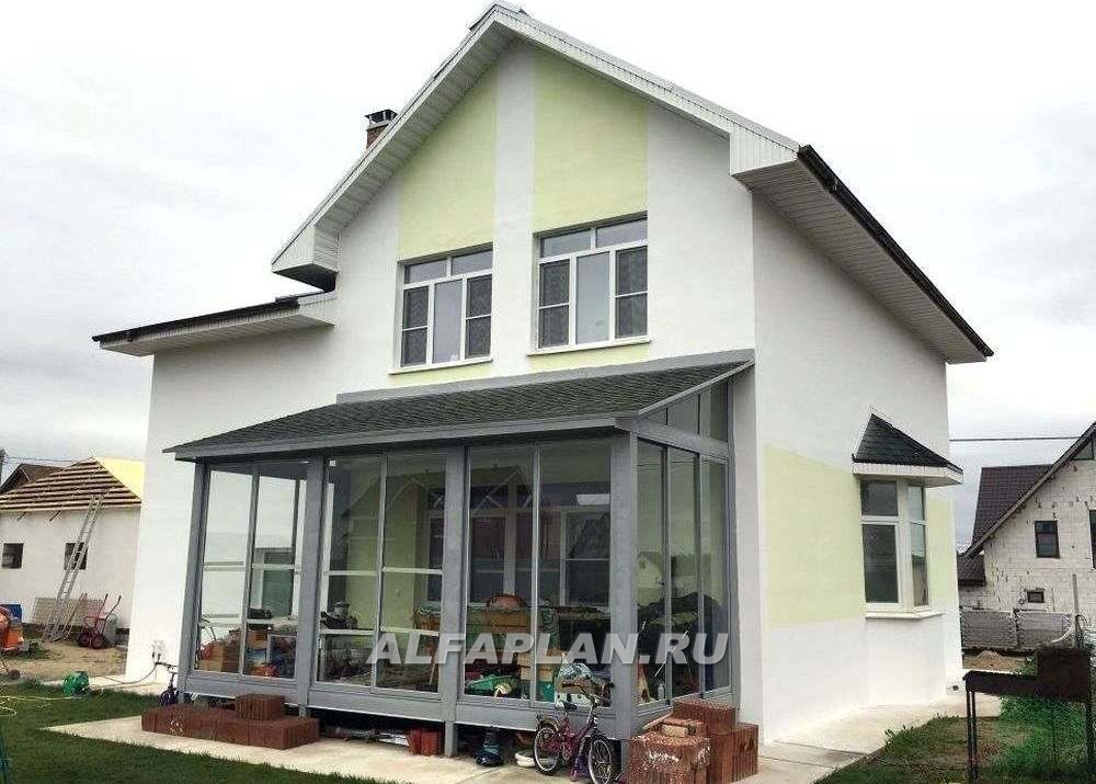 Строительство дома по проекту 79B - фото №3