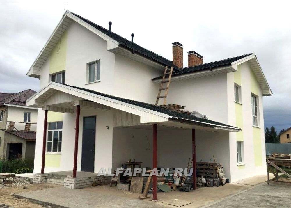 Строительство дома по проекту 79B - фото №4