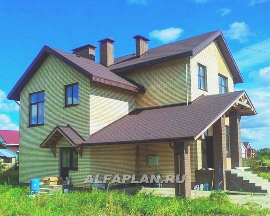 Строительство дома по проекту 79B - фото №1