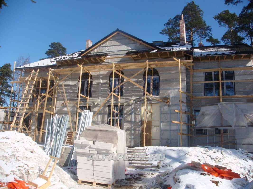 Строительство дома по проекту 81A - фото №12