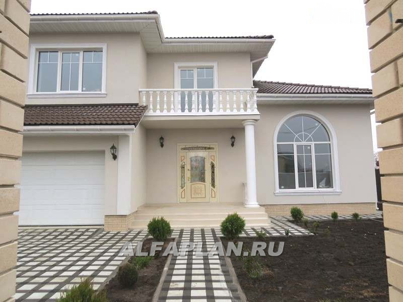 Строительство дома по проекту 86A - фото №2