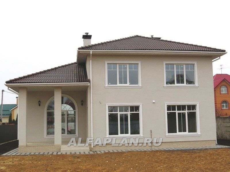 Строительство дома по проекту 86A - фото №5