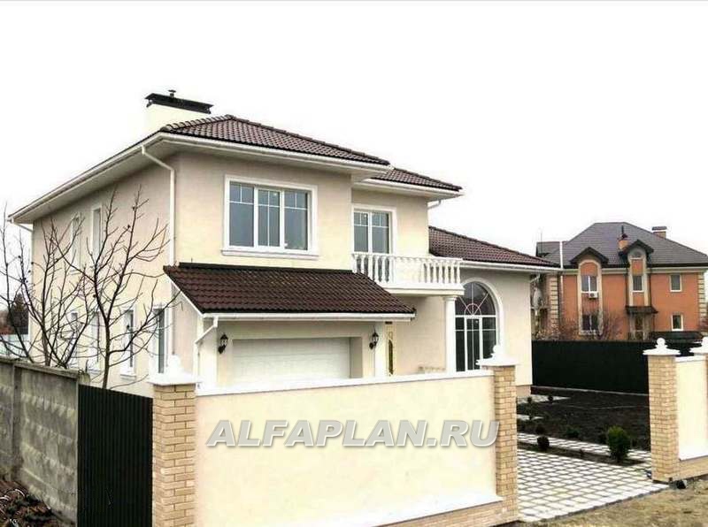 Строительство дома по проекту 86A - фото №8