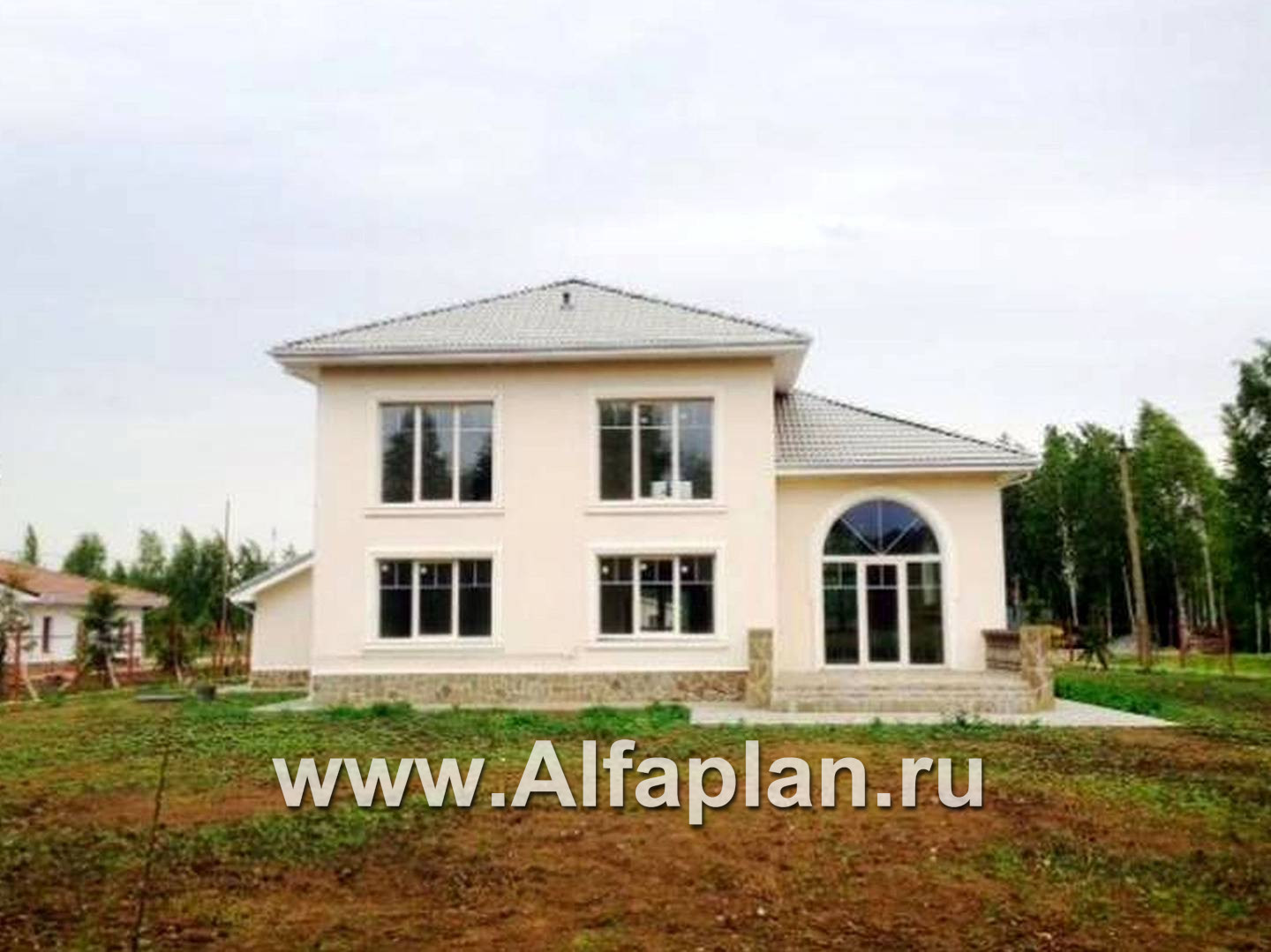 Строительство дома по проекту 86A - фото №5