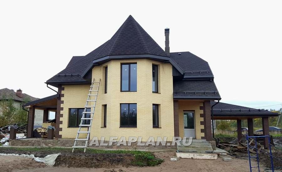 Строительство дома по проекту 88K - фото №15